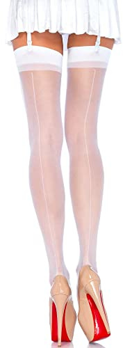 LEG AVENUE 1000 - Durchscheinend Halterlose Damen Strümpfe