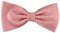 TigerTie vorgebundene Satin Fliege in rosa hellrosa Uni einfarbig + Geschenkbox