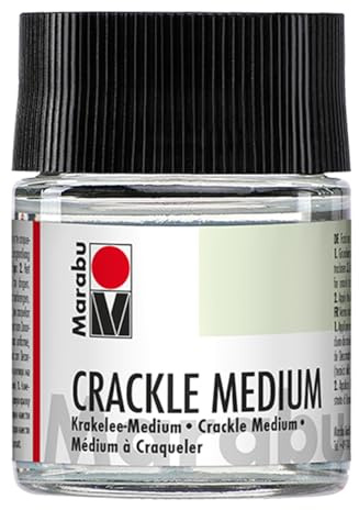 Marabu Krakelee-Medium 50 ml für Leinwand Terrakotta Ton Gießmassen