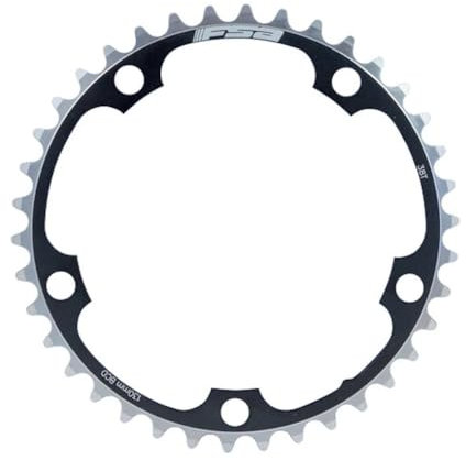 FSA Road Kettenblatt BCD 130 10-/11-fach schwarz/silber Ausführung 38 Zähne 2017 Kettenblätter
