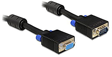 DeLOCK 82563 Kabel, 1 m, Schwarz