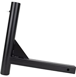 Camco Anhängerkupplung Mount Fahnenmast Halter, passt Standard 2 Anhängerkupplung Empfänger