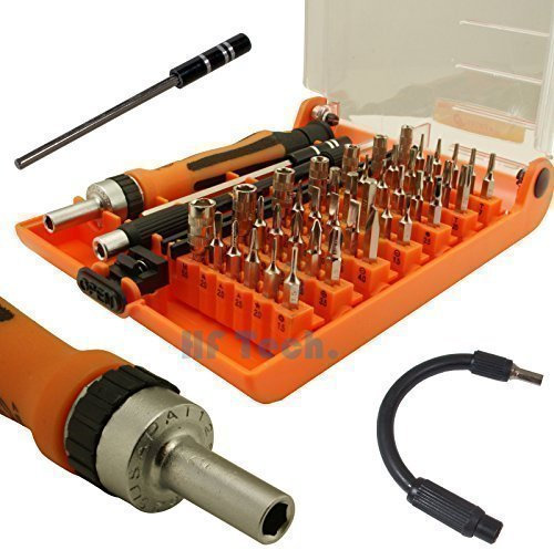 HFTEK - Präzision Werkzeugset 45in1 (6087C) TORX Schraubendreher für Smartphone Handy Tablet PC Notebook Samsung iPhone HTC
