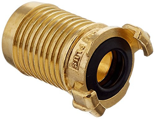 Geka 40107SB Raccord à Douille avec Profil Rainuré, Or, 18 x 8 x 13 cm