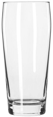 Libbey Glassware 14816HT Pub Glass Heat Treated Glass, 16 oz. (Pack of 12)