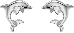 Tuscany Silver Ohrstecker Sterling Silber Delphin