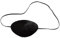 Oblique Unique® Piraten Augenklappe Schwarz Satin Fasching Karneval Piratenkostüm Geburstag