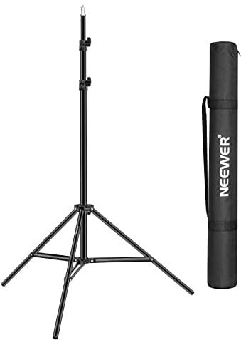 Neewer Pro - Supporto per faretto per fotografia, 190 cm, con custodia da trasporto, per riflettori, softbox, luci, ombrelli, sfondi, ecc