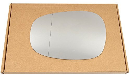 Wide Angle Left passegner side Silver Wing mirror glass for BMW 1 Series 2011-2013