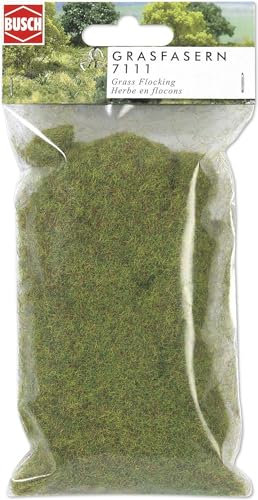 Busch 7111 Grass Flock Spring Green