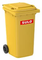 SULO CITYBAC CLASSIC Mülltonne 240L Gelb RAL1018