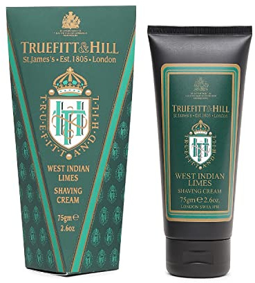 Truefitt & Hill West Indian Limes Shave Cream Tube 75gm
