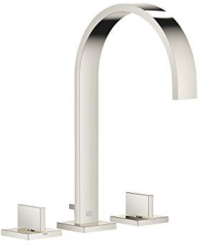 Dornbracht WaschtischDreilochbatterie mit Ablauf MEM 20715782 200mm platin, 20715782-08