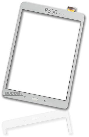 Cristal de Pantalla para Samsung Galaxy Tab A, 9.7 Pulgadas, SM P550, P550, P551, P555, Pantalla táctil, digitalizador, Blanco