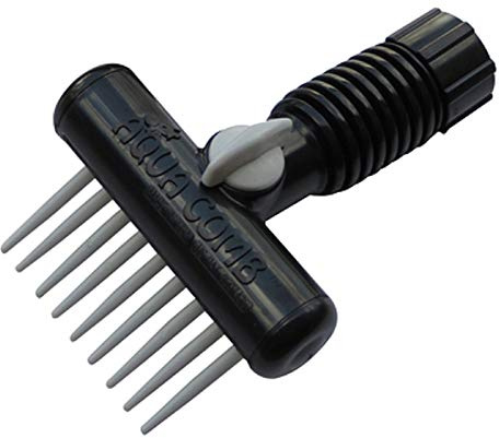 Aqua Comb for Horses - Instantly Wets Tail & Mane - Cleaning, Massager, Deshedding, & Grooming Tool - Great For Wound & Skin Care, Detangling Hair & Fur, Rescue Animals