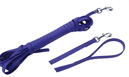 Angel for Pets MJH Beta Biothane Schleppleine blau 13mm/2,20m