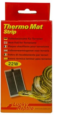 Lucky Reptile HTMS-22 Thermo Mat Strip Tapis Chauffant pour Terrarium 22 W