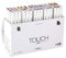 Touch Twin Brush Markers 60 Set A