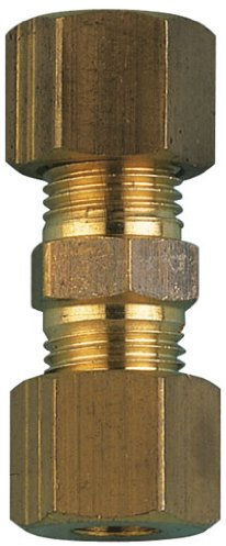 AIGNEP - 08 mm OD gerade Messing Adapter-Anschlüsse gerade-gerade, metrisches Messing Klemmfittings)