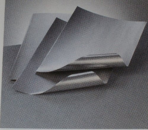 Alufolie / Aluminiumblech / Prägefolie Silber/silber 0, 15mm