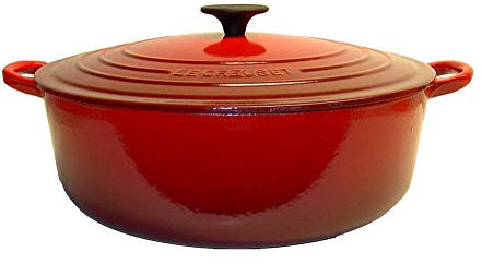 Le Creuset Familiale cocotte en fonte ronde cerise 30cm 25152300602460