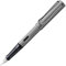 Lamy AL-star graphite Füller – Füllhalter mit ergonomischem Griff & polierter Stahlfeder in Strichbreite B – leichtes Aluminiumgehäuse – inkl. Tintenpatrone T 10 blau – Rechtshänder