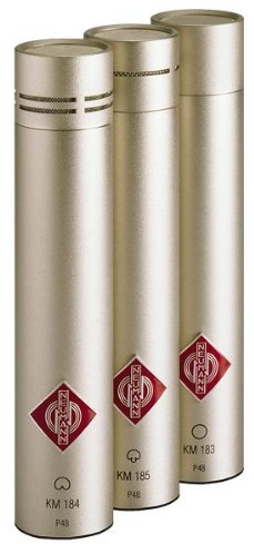 Neumann KM185STEREOSET - Km185 stereo set microfono cardioide niquel