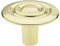 SIRO Möbelknopf Altenburg, Design, Druckguss glänzend vermessingt, 28 mm x 19 mm x 28 mm, 920-28ZN5