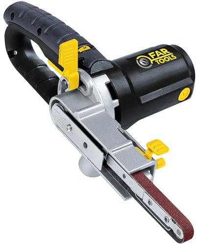 Fartools Ponceuse Lime 400W avec 2 Bras Réglables 9/13 mm Noir