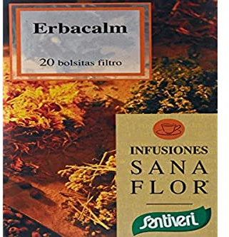 Santiveri - Sanaflor Erbacalm Infusión - 20 Bolsitas