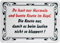 WOGEKA ART Retro Blechschild - Du hast nur bunte Murmeln im Kopf - witziger Spruch als Geschenk-Idee zum Geburtstag Weihnachten zur Dekoration 15x21 cm Vintage-Design Metall MJ 79