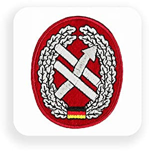 Aufkleber/Sticker Barettabzeichen PSV OpInfo Streitkräftebasis Heer 7x7cm A2467