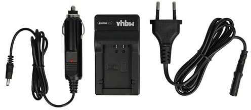 vhbw Ladegerät kompatibel mit Leica BP-DC9, BP-DC9E Kamera Camcorder/Akku - Ladeschale, Kfz-Adapter, Ladestandsanzeige