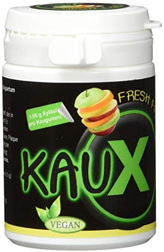 Kaux Zahnpflegekaugummi Fresh Fruit mit Xylitol 40 stk