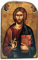 IconsGr Jesus Christus am Berg Athos, griechisch-christlich-orthodox, Wandtafel, Ikone, 13 x 9 cm, Schlafzimmer