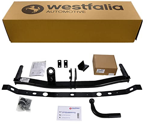 Westfalia starre Anhängerkupplung für VW Caddy III + IV (inkl Life, Maxi, Alltrack) (BJ 09/2010-09/2020) - im Set mit 13-pol. fzg.-spez. Westfalia Elektrosatz