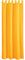 Bestlivings Blickdichte (Orange) Gardine mit Schlaufen in 140x175 cm (BxL), Vorhang Dekoschal als Sichtschutz