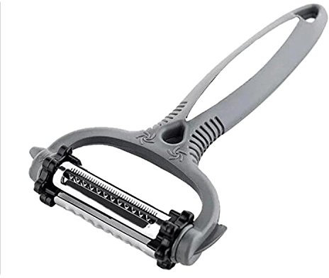 AZX Multifunctional Kitchen 4 in 1 Rotary Peeling Grater For Carrot Potato Peeler Melon Vegetable Fruit Turnip Slicer Cutter