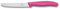 Victorinox Swiss Classic - Cuchillo utilitario de 4-1/2 pulgadas con punta redonda, mango rosa