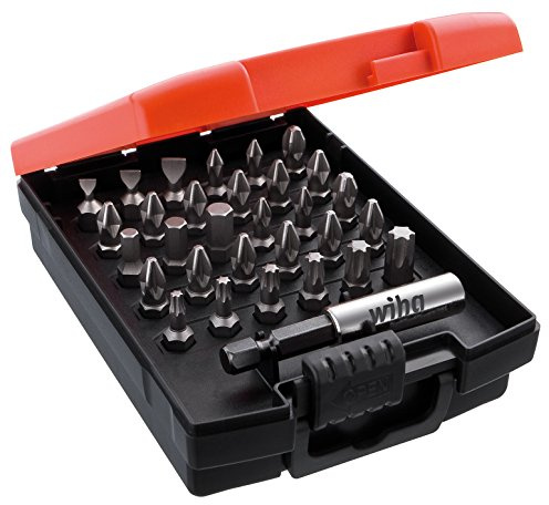 Wiha Bit Set Standard 25 mm TORX®, Pozidriv 31-tlg. 1/4 (36310)