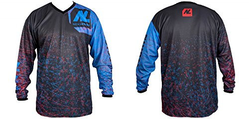 New Legion ultimate Pro Paintball Jersey - dash red/blue - XL/XXL
