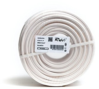 Cavo H05VV-F Tubo 3 x 2,5 mm 50 m (Bianco)