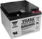 Yuasa NPC24-12 Sealed Lead Acid (VRLA) 24Ah 12V UPS Battery – Sealed Lead Acid (VRLA), Black, White, 24 Ah, 12 V, 1 Piece, 9 kg)