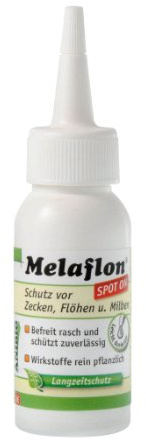 Anibio 95012 Melaflon Spot-on 50 ml Ungezieferbekämpfung für Hunde
