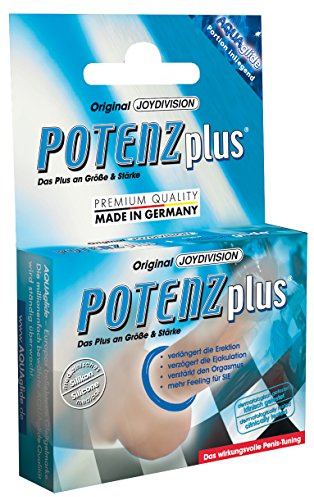 JOYDIVISION POTENZplus Transparent Größe L Penisring aus medizinischem Silikon,Potenzring, Toys