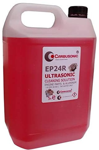 Carbusonic Carburettor Cleaning Ultrasonic Solution Biodegradable cleaning detergent suitable for ultrasonic tanks and baths. Aluminium safe formulation.5 litre