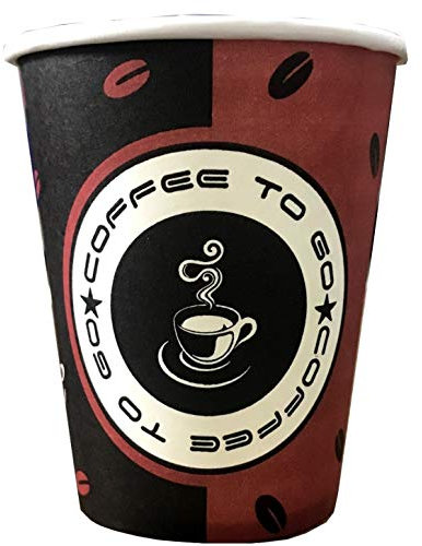 Trendsky Made in DE, 1000x 300 ml Kaffeebecher Coffee to go Pappe, 80mm Becher für Kaffee/Tee,Hartpapier Einweg Pappbecher Coffeebecher 0,3l, Biol. Abbaubar