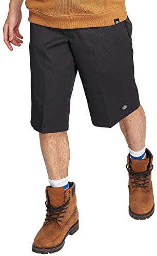 Dickies 13 inch Multi Pocket Work Short Shorts, Nero, 60 Waist x Regular Uomo