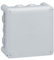 092032 Boîte de dérivation carrée Plexo dimensions 130x130x74mm - gris RAL 7035 - Legrand