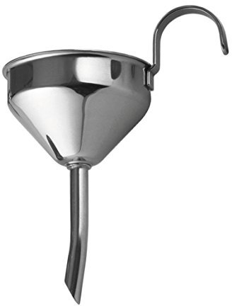 MAAJ® DEKANTIERTRICHTER MIT SIEB AUS EDELSTAHL